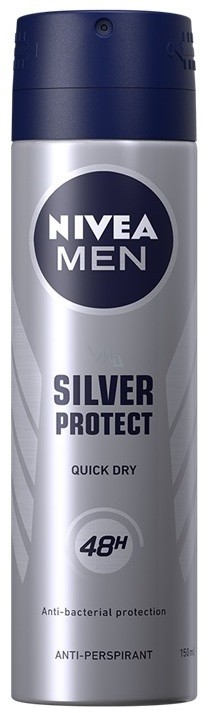 Nivea deo spray barbati 150ml Silver Protect