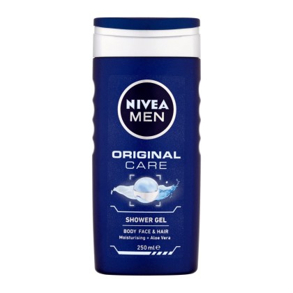 Nivea gel de dus barbati 250ml Original Care