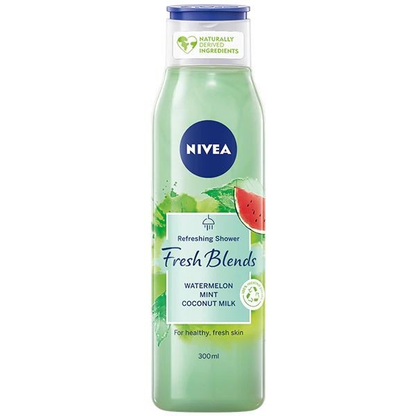 Nivea gel de dus Fresh Blends 300ml Pepene rosu Menta Cocos