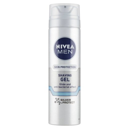 Nivea gel de ras 200ml Silver Protect