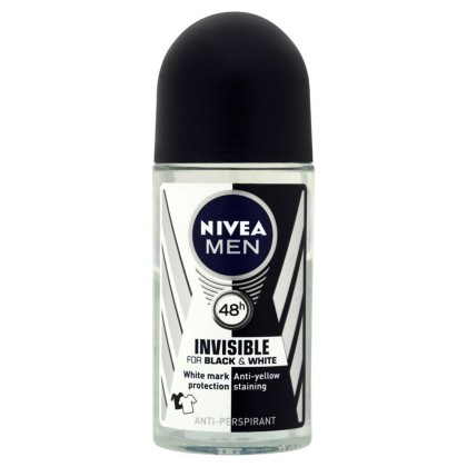 Nivea deo roll-on barbati 50ml Invisible Original