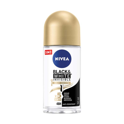 Nivea deo roll-on femei 50ml Invisible Silky Smooth