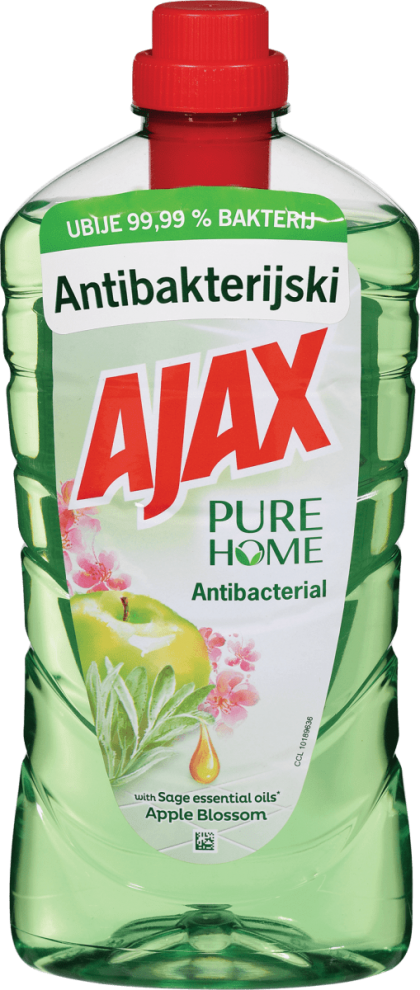 Ajax detergent dezinfectant multisuprafete 1l Pure Home Apple Blossom