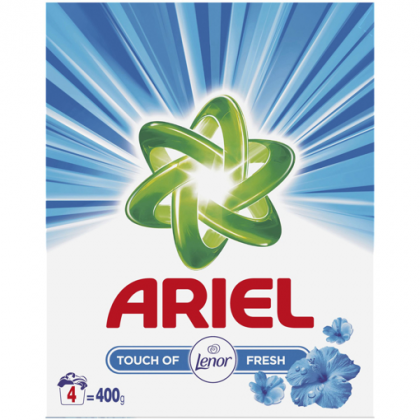 Ariel detergent pudra automat 400gr Touch of Lenor