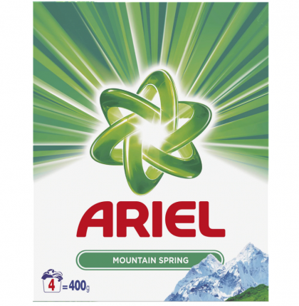 Ariel detergent pudra automat 400gr Mountain Spring