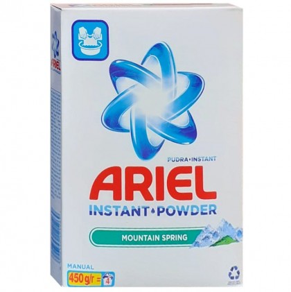 Ariel detergent pudra manual 450gr Mountain Spring