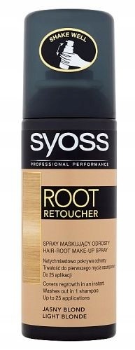 Syoss spray colorant pentru radacina parului Retouch Light Blond 120ml