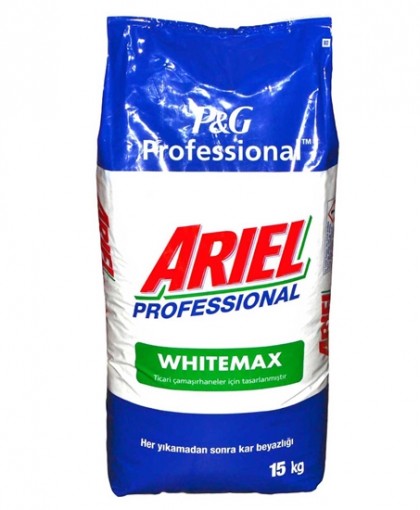Ariel detergent pudra automat 15kg White Max
