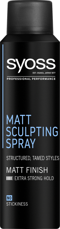 Syoss spray modelator pentru par Matt Sculpting 150ml