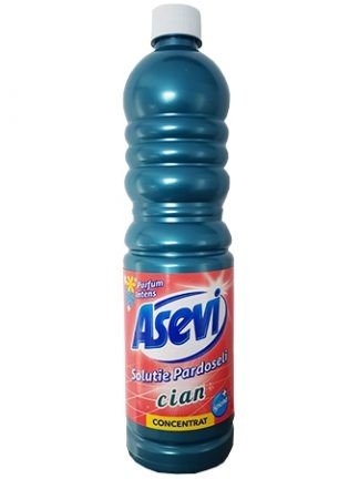 Asevi solutie concentrata pentru pardoseli 1l Cian