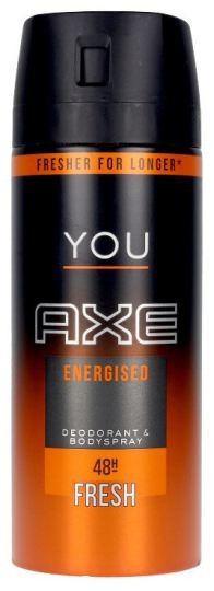 Axe deo spray 150ml Energised