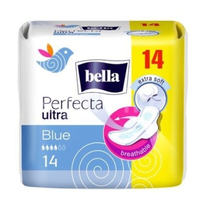 Bella absorbante Perfecta Ultra 14 bucati Blue