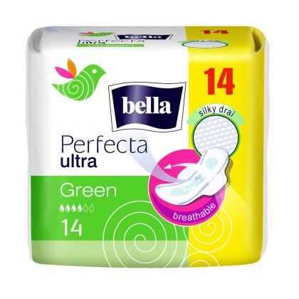 Bella absorbante Perfecta Ultra 14 bucati Green