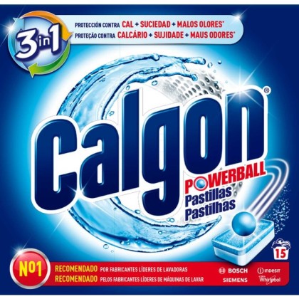 Calgon tablete anticalcar 3in1 Powerball 15 bucati