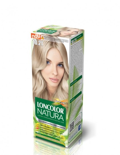 Loncolor vopsea pentru par Natura 10.21 Blond nordic