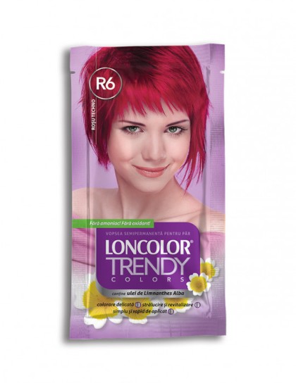 LONCOLOR TRENDY COLORS TECHNO RED R6