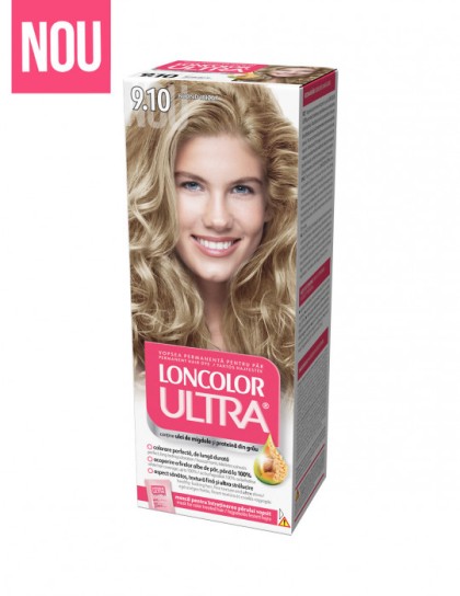 Loncolor vopsea pentru par Ultra 9.10 Blond irizat