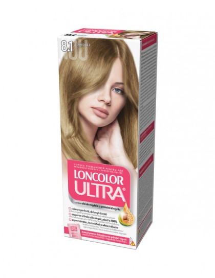 Loncolor vopsea pentru par Ultra 8.1 Blond bej