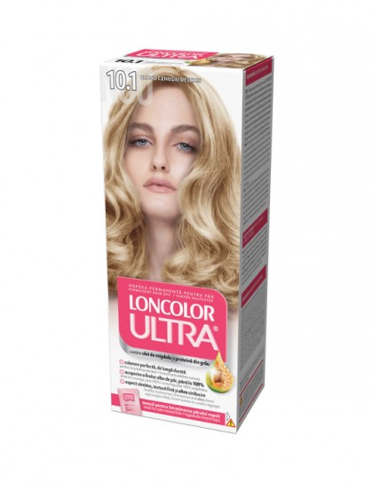 Loncolor vopsea pentru par Ultra 10.1 Blond cenusiu deschis