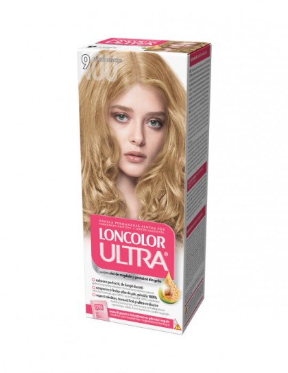 Loncolor vopsea pentru par Ultra 9 Blond deschis