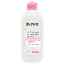 Garnier apa micelara cu textura lejera de lapte pentru ten uscat si sensibil 400ml