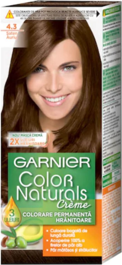 Garnier vopsea de par Color Naturals 4.3 Saten auriu