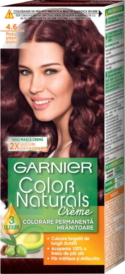 Garnier vopsea de par Color Naturals 4.6 Saten rosu