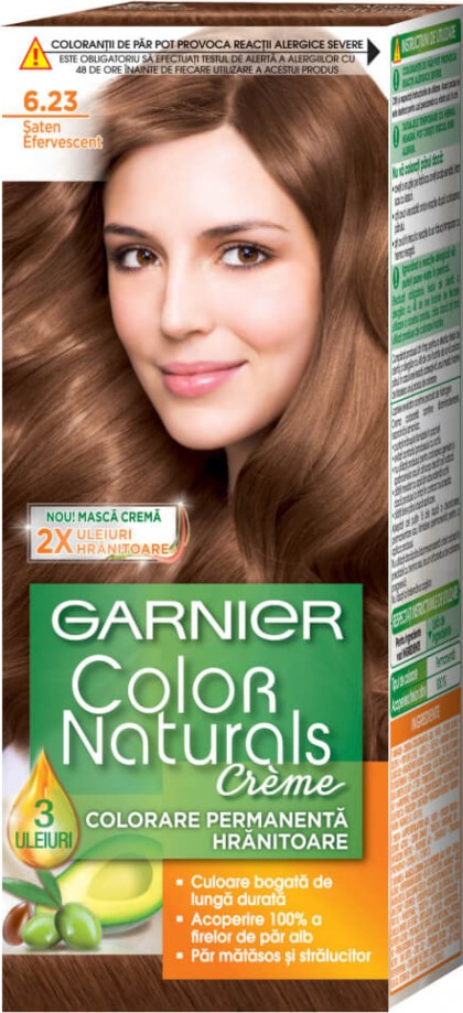 Garnier vopsea de par Color Naturals 6.23 Saten efervescent