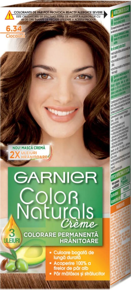 Garnier vopsea de par Color Naturals 6.34 Ciocolata