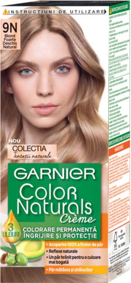 Garnier vopsea de par Color Naturals 9N Blond foarte deschis natural