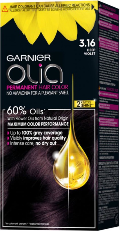 Garnier vopsea de par Olia 3.16 Saten inchis violet