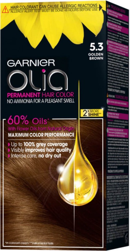 Garnier vopsea de par Olia 5.3 Saten auriu