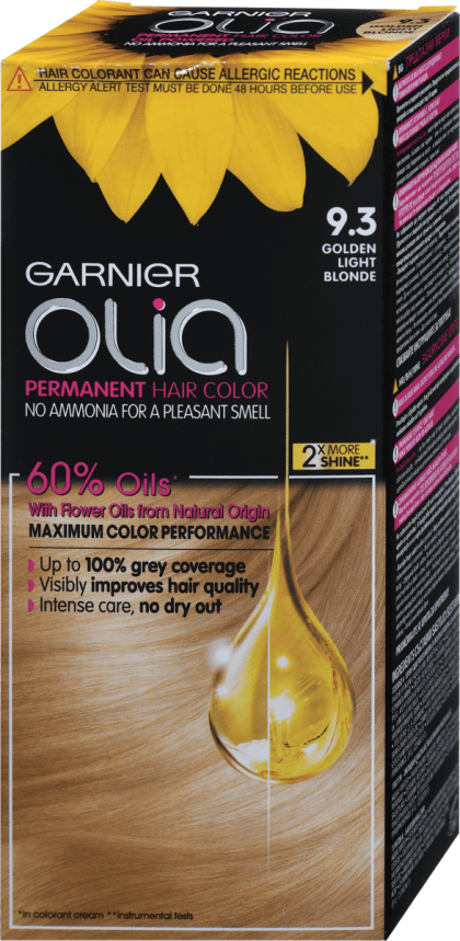 Garnier vopsea de par Olia 9.3 Blond deschis auriu