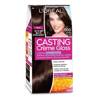 Loreal vopsea de par semi-permanenta Casting Creme Gloss 500 Saten deschis