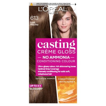 Loreal vopsea de par semi-permanenta Casting Creme Gloss 613 Iced Mocha