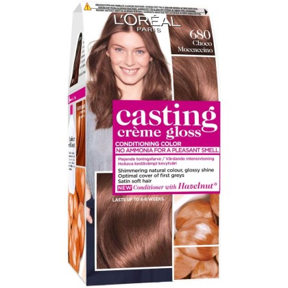 Loreal vopsea de par semi-permanenta Casting Creme Gloss 680 Choco Moccacino