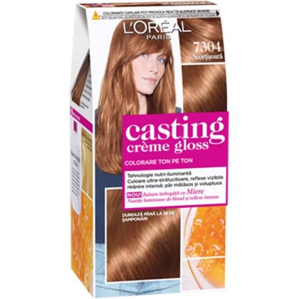 Loreal vopsea de par semi-permanenta Casting Creme Gloss 7304 Scortisoara