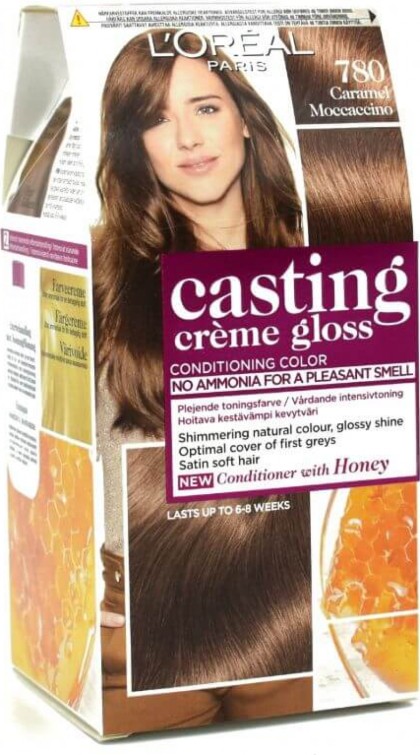 Loreal vopsea de par semi-permanenta Casting Creme Gloss 780 Caramel Moccacino