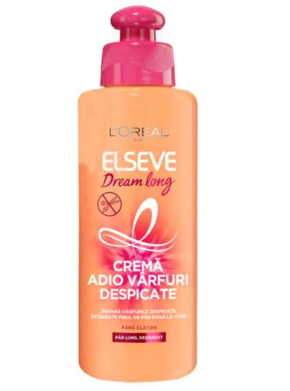 Loreal crema tratament pentru par Elseve Dream Long pentru varfuri despicate 200ml