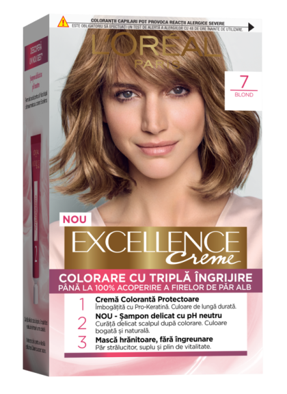 Loreal vopsea de par permanenta Excellence 7