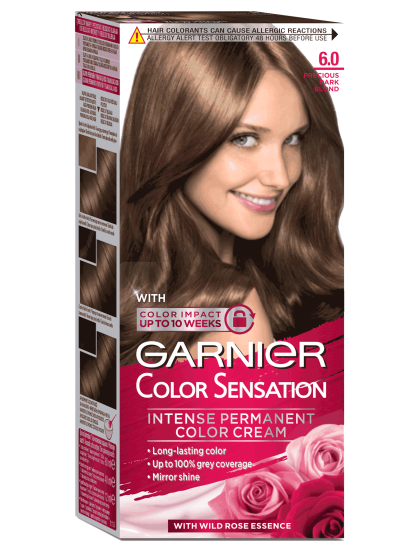 Garnier vopsea de par Color Sensations 6.0 Blond inchis pretios