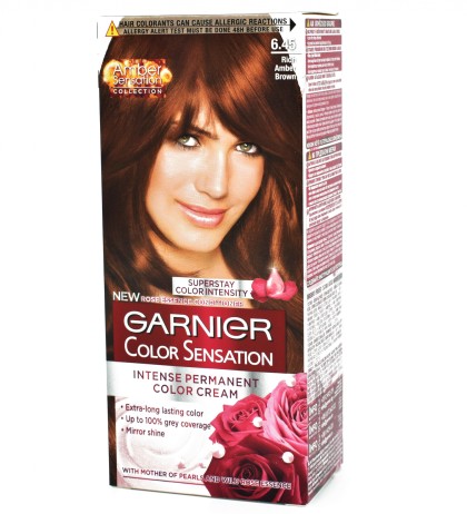 Garnier vopsea de par Color Sensations 6.45 Saten deschis aramiu