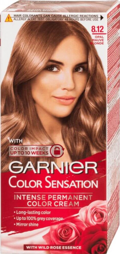 Garnier vopsea de par Color Sensations 8.12 Blond deschis cenusiu irizat