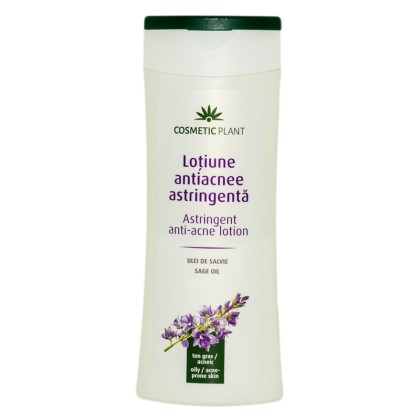 Cosmetic Plant lotiune antiacnee astringenta cu ulei de salvie 200ml