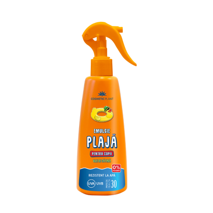 Cosmetic Plant emulsie plaja pentru copii cu ulei de catina FPS 30 200ml