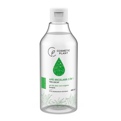 Cosmetic Plant apa micelara 3in1 pentru ten uscat 400ml