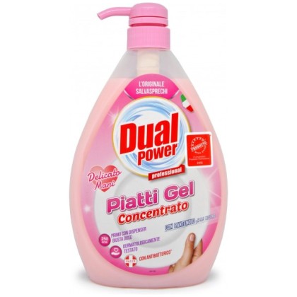 Dual Power detergent pentru vase concentrat 1l Maini delicate