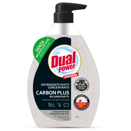 Dual Power detergent pentru vase concentrat 600ml Carbon Plus