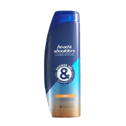 Head Shoulders gel de dus si sampon 360ml Sport