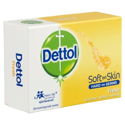 Dettol sapun solid Soft on Skin 100gr Fresh